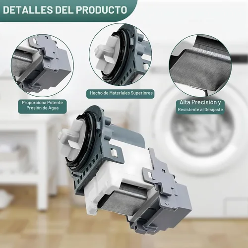 Vista 5 de WA50K8600AV/A2 WA50M7450AW/A4 WA400PJHDWR/AA motor de bomba de drenaje
