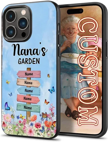 Vista 33 de Carcasas para iPhone 16, 15, 14, 13, 12, 11, Pro, Max, Galaxy S25, S24, S23, S22, S21, S20, FE Plus, A16, A15, A14, A54, con nombre de abeja