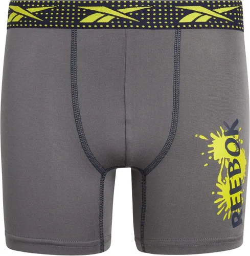 Vista 4 de Reebok Ropa interior para niños - Calzoncillos tipo bóxer deportivos de rendimiento suave (paquete de 2)