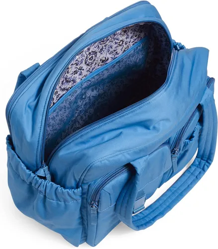 Vista 3 de Vera Bradley Bolsa de viaje de algodón de gran
