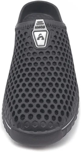 Vista 2 de Amoji AM1702 Zuecos de jardín unisex, sandalias, pantuflas