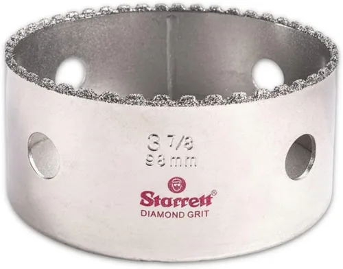 Vista 25 de Starrett KD0100-N - Holesaw de grano de diamante de 1 pulgada