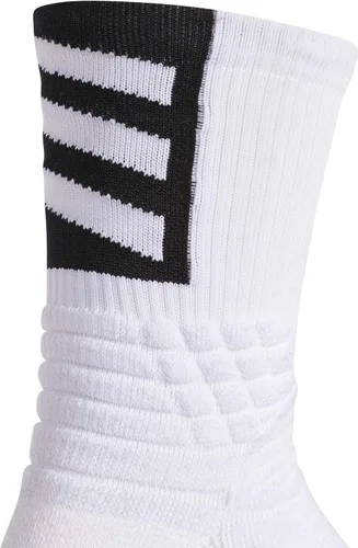 Vista 10 de adidas Calcetines unisex Creator 365 de baloncesto (1 par), Negro