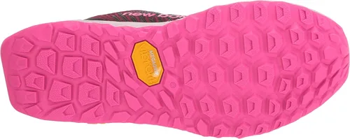 Vista 4 de New Balance Fresh Foam Hierro V6 Tenis de correr para mujer, GranateRosa Glo