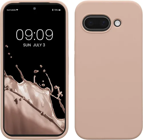 Vista 315 de kwmobile Funda Compatible con Google Pixel 6 - Funda de teléfono de silicona de TPU con acabado suave - Océano Profundo