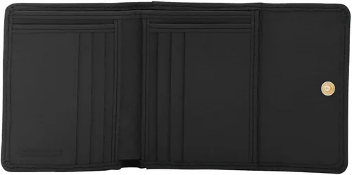 Vista 3 de Dooney & Bourke Billetera, billetera pequeña con solapa de grano de guijarros para tarjetas de crédito