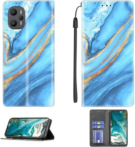 Vista 62 de Aroepurt Funda para UMIDIGI G1 Plus compatible con UMIDIGI G1 Plus Funda para teléfono Funda de piel sintética con función atril magnética CPT15