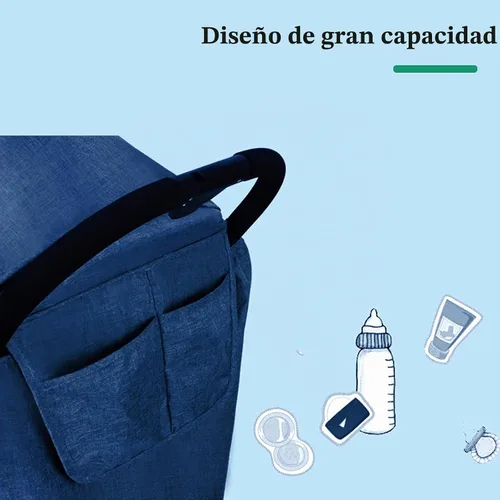Vista 4 de Protector contra el Clima Frío para Cochecito de Bebé Escudo de Invierno Universal Resistente al Viento Cubierta de Lluvia para Cochecito Protección