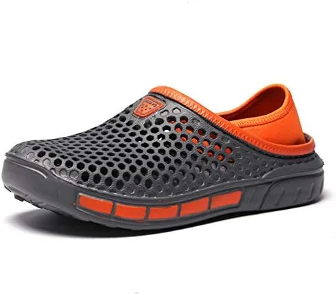 Vista 9 de Men's and Women's Garden Clogs Beach Couple Sandals Bath Slippers Anti-Slip Breathable and Quick-Drying Shoes