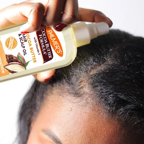 Vista 9 de Palmer's Manteca de cacao y aceite de biotina para cabello y cuero