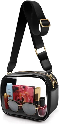 Vista 8 de COROMAY - Bolso transparente para mujer, apta para estadios