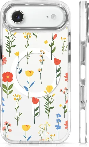 Vista 67 de Funda para iPhone 13 Pro, transparente con bonito patrón de tiburón azul, compatible con Magsafe funda protectora suave para mujeres y niñas (blanco)