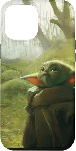 Vista 26 de iPhone 16 Star Wars The Mandalorian The Child Grogu in the Forest Art Case