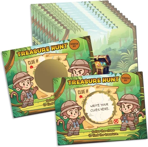 Vista 13 de My Scratch Offs 20 Boletos Dorados para el Día de San Patricio Haz tus propias Tarjetas de Rascar DIY con Adhesivos de Rascar para Boletos de Rifa