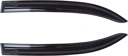 Vista 4 de Viseras de ventana, protección solar, lluvia, viento, deflectores, cubierta de acrílico de repuesto para Toyota Corolla 2003-2008 exterior, 4