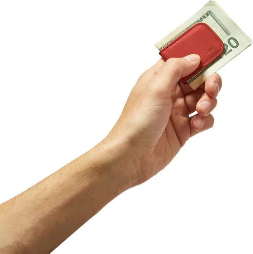 Vista 4 de Distil Union MoneyClip Clip magnético de cuero para dinero