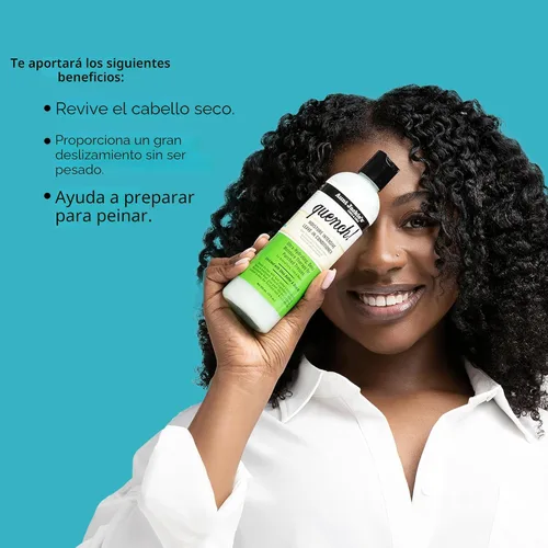 Vista 3 de Aunt Jackie's Rizos y Bobinas Acondicionador Hidratante Intensivo de Suavizado para Rizos, Bobinas y Ondas Naturales, Enriquecido con Mantequilla
