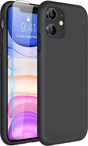 Vista 166 de Miracase Funda ultradelgada diseñada para iPhone SE 2022 (3ª generación)/iPhone SE 2020 (2ª generación)/iPhone 7/iPhone 8 con protector de pantalla