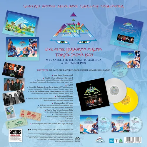 Vista 3 de Asia in Asia - Live at The Budokan Tokyo 1983 Deluxe
