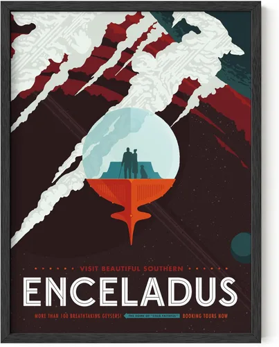 Vista 30 de HAUS AND HUES Arte de pared espacial – Pósteres espaciales vintage, póster JPL de la NASA, pósteres vintage de la NASA para paredes, arte de pared