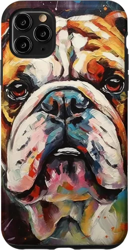 Vista 13 de Funda para iPhone 14 Pro Max English Bulldog Pet Paw Men Women Dog Lover