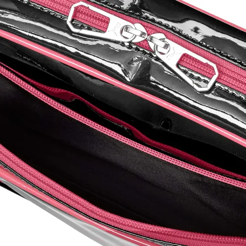 Vista 4 de PUMA() Puma J20072 Horizontal Enamel Mini Shoulder Bag