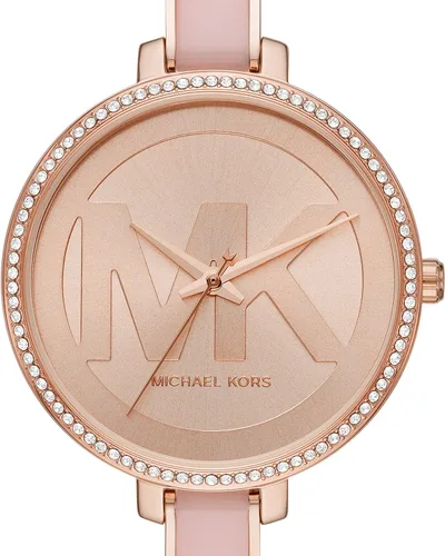 Vista 4 de Michael Kors - Reloj de cuarzo para mujer con correa de acero inoxidable