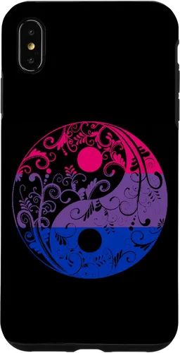 Vista 7 de iPhone 15 Bi Pride Yin Yang Bisexual Bisexualidad Bisexual Orgullo Bisexual Funda LGBTQ