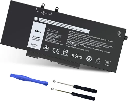 Vista 10 de Reemplazo de batería para laptop YRDD6 de 53 Wh para Dell Inspiron 15 3000 5000 Series 3583 3593 3582 3584 5593 5594 5598 5585 5590 14 3493 5482