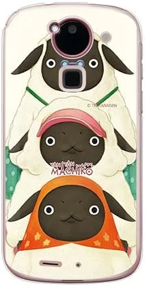 Vista 61 de Yanan Machiko Series Machiko Family Pink (Clear) / for iPhone SE/5s/docomo