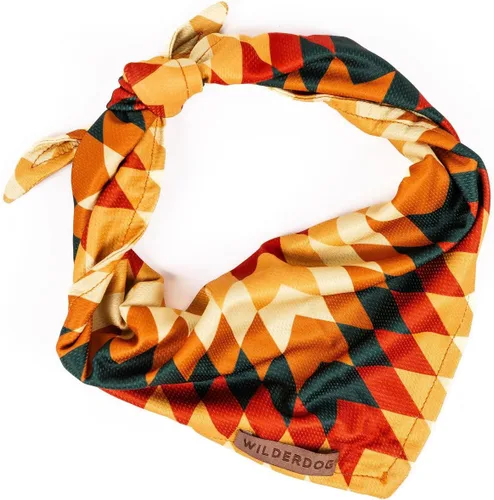 Vista 30 de Wilderdog Bandana para perro con material ligero de malla de mezcla de poliéster de secado rápido en agave