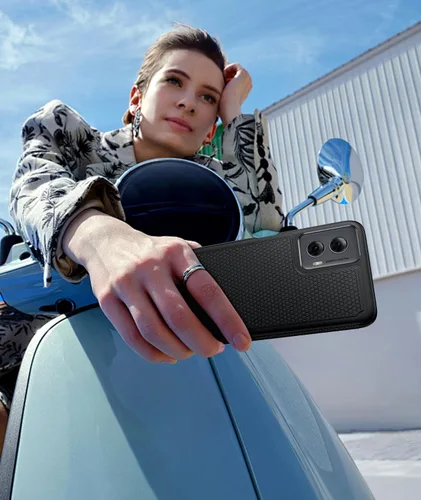 Vista 8 de FNTCASE Funda para Motorola Moto G-Power-5G-2024: funda protectora de doble capa resistente para teléfono celular a prueba de golpes con parte