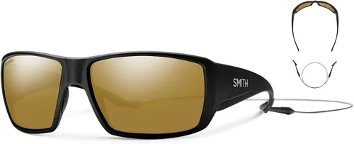 Vista 4 de Smith Guides Choice - Gafas de sol color negro matevidrio ChromaPop polarizado gris