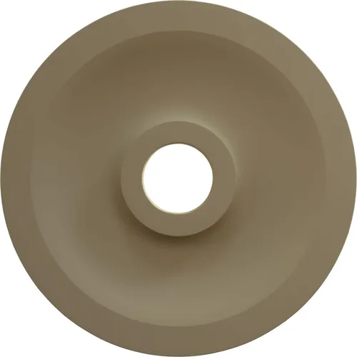 Vista 4 de Ekena Millwork CM20BE1BZS Berkshire Medallón de Techo, 20 1/8"OD x 3 7/8"ID x 1 7/8"P, bronce pintado a mano