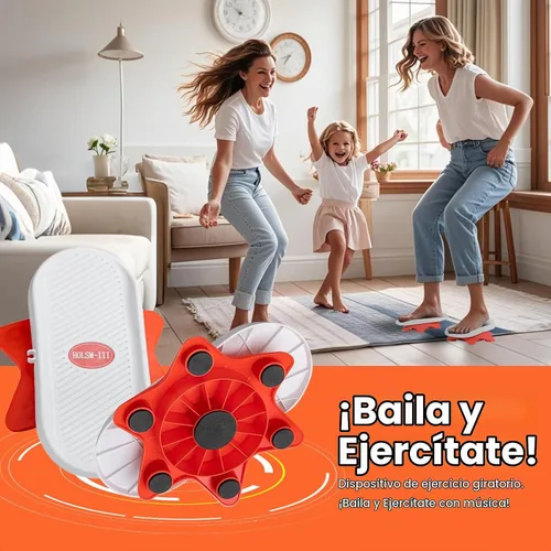 Vista 2 de Tabla de ejercicios para abdominales, para hacer ejercicio abdominal, para ejercicios abdominales, entrenador de cintura, disco de torsión