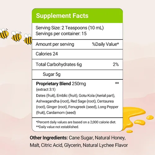 Vista 6 de HERBION Naturals Vitality Suplemento para niños, promueve el crecimiento y el apetito, alivia la fatiga, mejora el rendimiento mental y físico