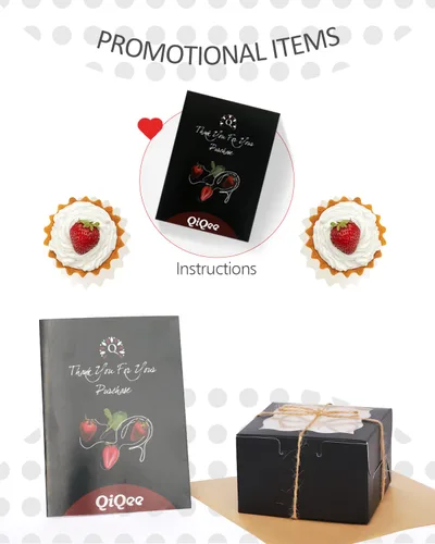Vista 5 de qiqee Cajas de panadería negras con ventana de 4 x 4 x 2.5 pulgadas, 100 paquetes de mini cajas de galletas para macarrones, cajas de pastelería