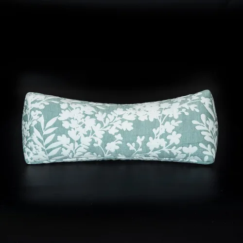 Vista 10 de Almohada de apoyo para el cuello de trigo sarraceno, almohada cilíndrica cervical, almohada ajustable de cáscaras de trigo sarraceno, alivio