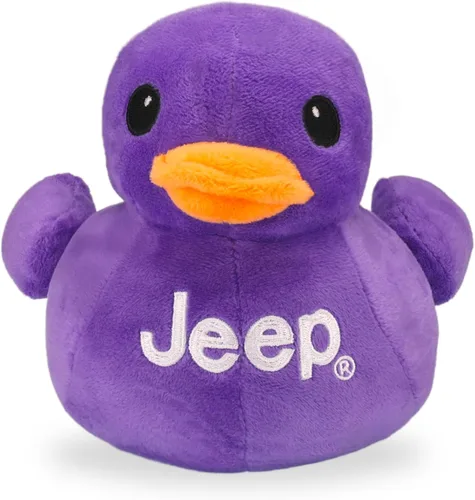 Vista 10 de Jeep Logotipo de Texto Animal de Peluche Pato Negro - Perfecto para Entusiastas Te Han Empollado (Negro)
