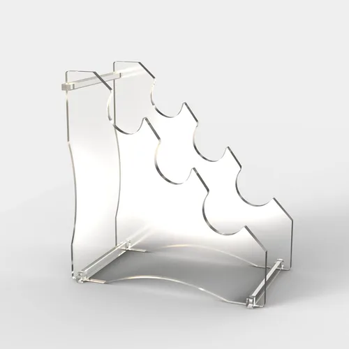 Vista 4 de WANLIAN Soporte de exhibición de sable de luz, soporte de sable de luz acrílico de escritorio para sable de luz, coleccionables de espada