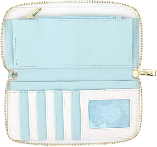 Vista 4 de Loungefly x Disney Winnie The Pooh Balloon Friends - Cartera con cremallera alrededor Multi Americano