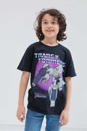 Vista 2 de Transformers Bumblebee Optimus Prime Megatron - Paquete de 3 camisetas para niños pequeños y grandes