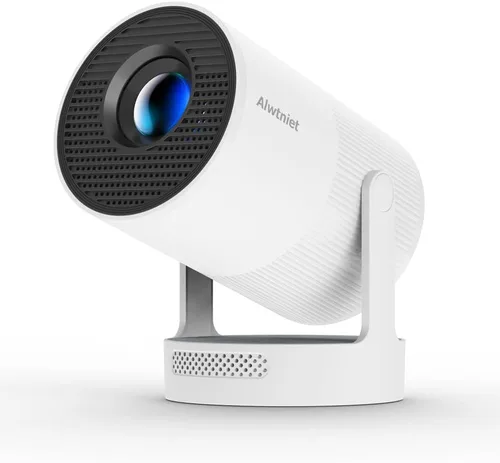 Vista 11 de Mini proyector con Wifi 6 y Bluetooth5.4, proyector portátil 4K, proyector inteligente Android 14 con 200ASIN y Keystone automático, proyector
