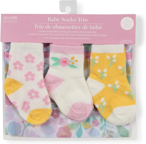 Vista 9 de JuJuBe Calcetines a juego para mamá y bebé niño o niña, regalos de baby shower, artículos esenciales para recién nacidos