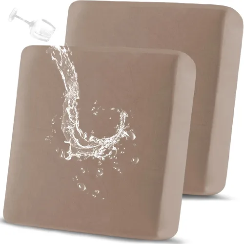 Vista 35 de Fundas de cojín impermeables para sofá, fundas de asiento de sofá, fundas de cojín individuales elásticas para sofá seccional, fundas protectoras
