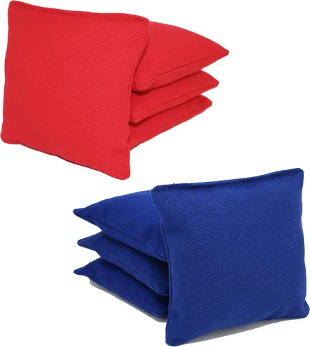 Vista 28 de Bolsas de cornhole con regulación ACA de Donkey Sports (personalizable) Juego de 8. Relleno de maíz.