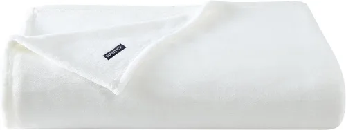 Vista 17 de Nautica - Manta tamaño Twin, forro polar de felpa ultrasuave para cama o sofá, ropa de cama de peso medio para comodidad durante todas
