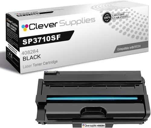 Vista 8 de CS - Cartucho de tóner para Ricoh Aficio BP20 402455, color negro