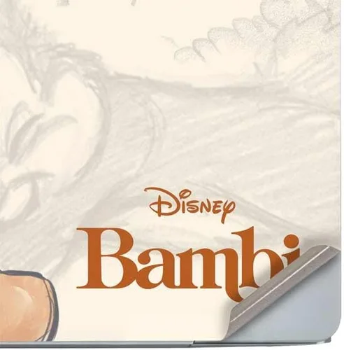 Vista 3 de Skinit Calcomanía para portátil compatible con HP Elitebook 850 G6 (2019), diseño de retrato esbozado de Disney Bambi con licencia