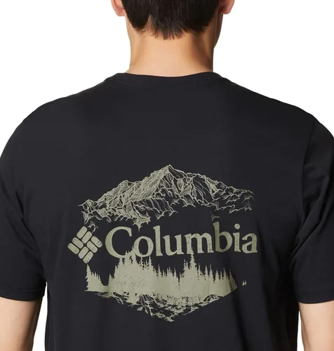Vista 5 de Columbia Camiseta de manga corta con estampado Rockaway River Back para hombre